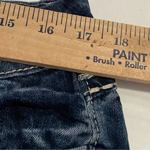 Miss me signature pocket bling raw hem cutoff shorts 33 - Picture 4 of 7